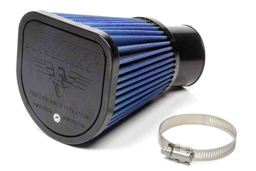 Air Filter Element - 2.43 in Neck - 6 in - Cotton - Blue - Outlaw - Kart - Each