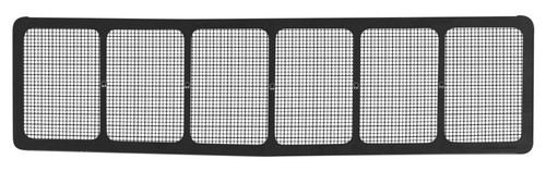 Nose Screen - Lower - 3/16 in Screen Spacing - Aluminum / Stainless - Black Powder Coat - ABC NextGen - Each