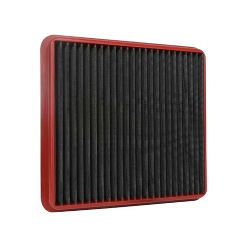 Air Filter Element - Dryflow - Panel - 12.5 x 11.813 in 1.5 in Tall - Synthetic - Black - Toyota Fullsize Truck / SUV 2007-21 - Each