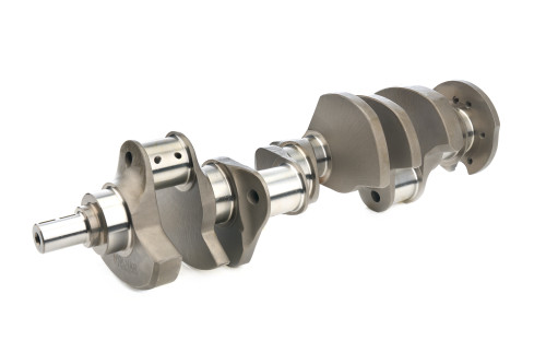 Crankshaft - 4.125 in Stroke - Internal Balance - Forged Steel - 2-Piece Seal - 400 Mains - Small Block Chevy - Each