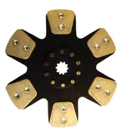 Clutch Disc - 10.5 in Diameter - 1-1/8 in x 10 Spline - Ceramic / Metallic - Universal - Each