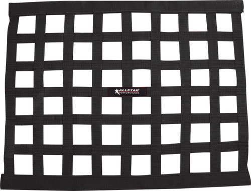 Window Net - 1 in Webbing - 18 x 24 in Rectangle - Black - Each