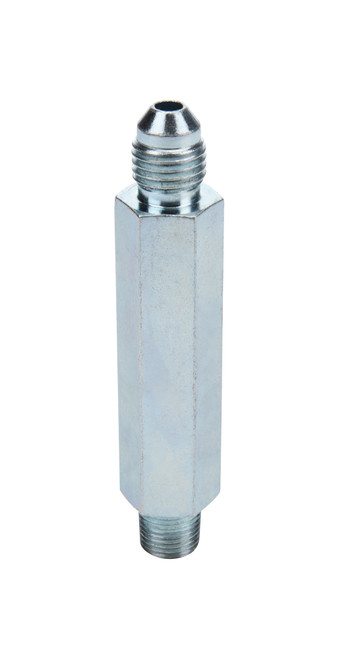 Fitting - Adapter - Straight - 4 AN Male to 1/8 in NPT Male - Steel - Zinc Oxide - Each