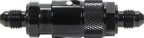 Fitting - Quick Disconnect - Both Halves to 4 AN Male - Aluminum - Black Anodized - Kit