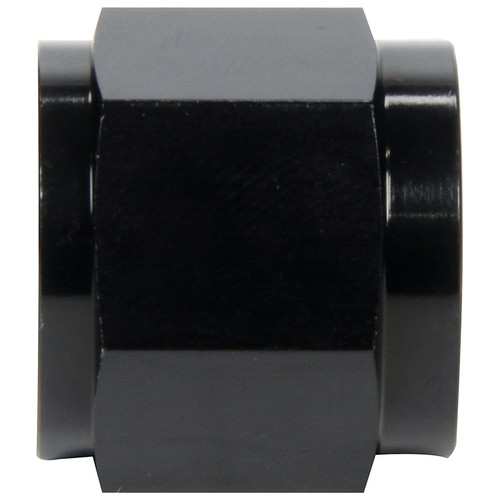 Fitting - Tube Nut - 8 AN - 1/2 in Tube - Aluminum - Black Anodized - Pair