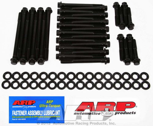 Cylinder Head Bolt Kit - High Performance Series - Hex Head - Chromoly - Black Oxide - Edelbrock - Big Block Chevy - Kit