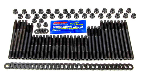 Cylinder Head Bolt Kit - 12 Point Head - Chromoly - Black Oxide - Small Block Chevy - Kit