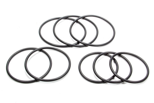 Harmonic Balancer Elastomer Rings - 6 in OD - Rubber - Black - ATI 3 Rings Super Dampers - Kit