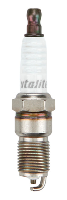 Spark Plug - 14 mm Thread - 0.708 in Reach - Tapered Seat - Resistor - Each