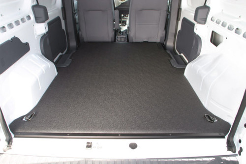 Bed Mat - VanTred Cargo Mats - Impact Protection - Non-Skid - Hook and Loop Fastener - Plastic - Black - Ford Transit 2015-21 - Each