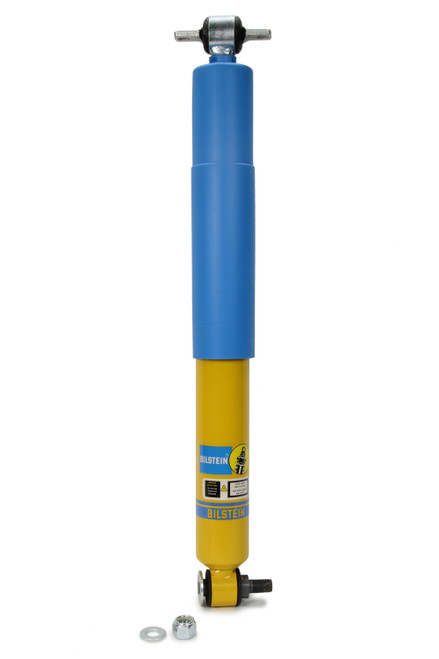 Shock - AK Series - Monotube - 13.11 in Compressed / 20.31 in Extended - Digressive - Steel - Yellow Paint - Rear - Street Stock - Each