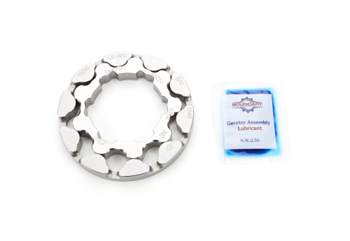 Oil Pump Gear Set - Chromoly - Polished - GM LS-Series - Kit