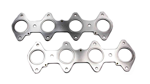 Exhaust Header / Manifold Gasket - Stock Port - Multi-Layer Steel - Ford Modular - Pair