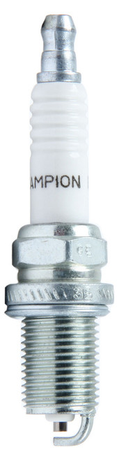 Spark Plug - Champion Copper Plus - 14 mm Thread - 0.750 in Reach - Gasket Seat - Resistor - Each