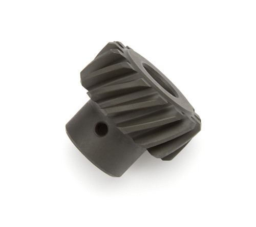 Distributor Gear - 0.468 in Shaft - Iron - Black Melonized - Small Block Ford - Each
