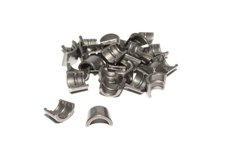 Valve Lock - Street Locks - 7 Degree - 3/8 in Valve Stem - Standard Height - Steel - Natural - Mopar - Set of 16