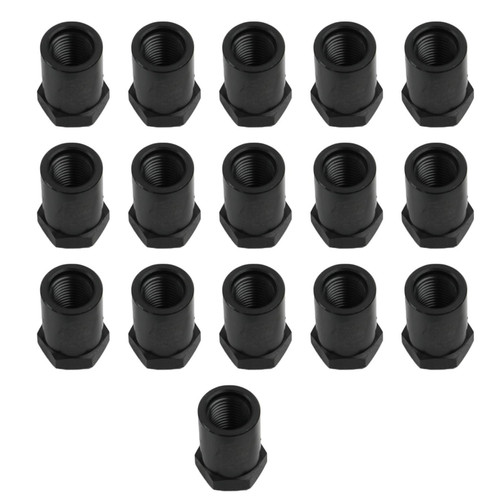 Rocker Arm Nut - Sure-Lock - 3/8-24 in Thread - Steel - Black Oxide - Set of 16
