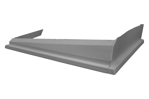 Air Valance - 3 Piece - Plastic - Gray - Dirt Modified - Kit