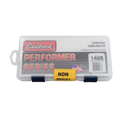 Carb Calibration Kit - Performer Series - Metering Rods / Metering Jets / Springs / Case - Edelbrock Performer Carburetors - Kit