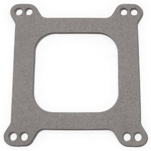Carburetor Base Plate Gasket - 4-Barrel - Open - 0.063 in Thick - Composite - Square Bore - Pair