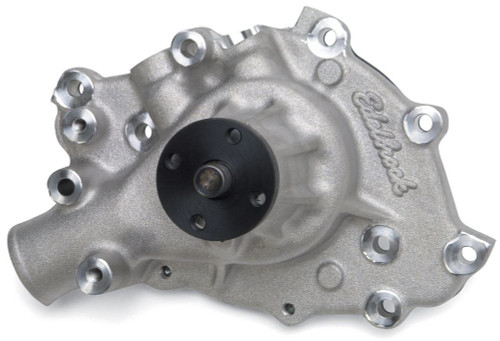 Water Pump - Mechanical - Victor Series - 5/8 in Pilot - Aluminum - Natural - Small Block Ford - Each