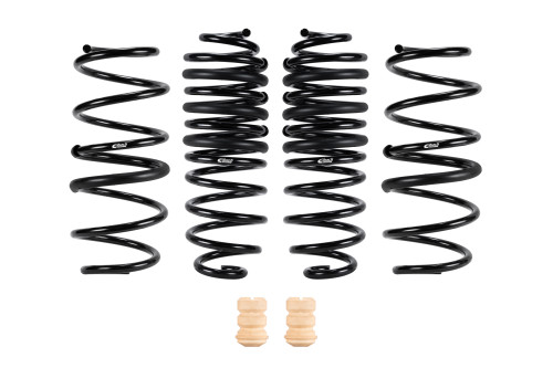 Suspension Spring Kit - PRO-KIT - Lowering - 4 Coil Springs - Black Powder Coat - Ford Compact Truck 2022-25 - Kit