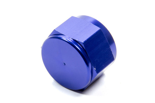 Fitting - Cap - 16 AN - Aluminum - Blue Anodized - Each