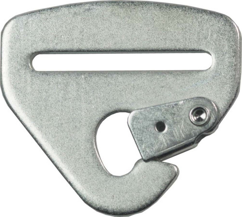 Harness End - Clip-In - 2 in Slit - Steel - Zinc Plated - Each