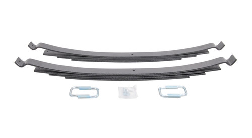 Helper Spring Kit - LP-35 - Add-A-Leaf - Stock Height - Rear - Steel - Silver Powder Coat - Various Applications - Kit
