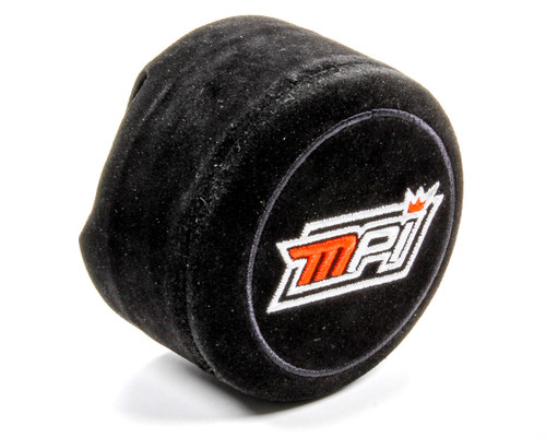 Steering Wheel Pad - 3-Spoke - Wrap Around - Snap Attachment - Suede - Black - Each