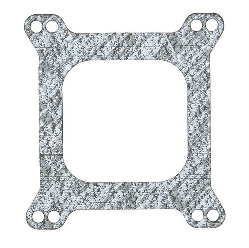 Carburetor Base Plate Gasket - 4-Barrel - Open - 0.063 in Thick - Composite - Square Bore - Each