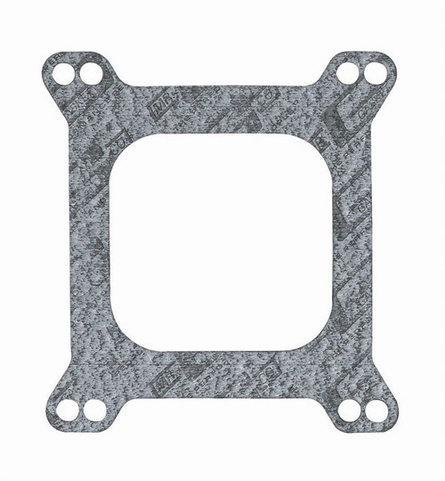 Carburetor Base Plate Gasket - 4-Barrel - Open - 0.063 in Thick - Composite - Square Bore - Each