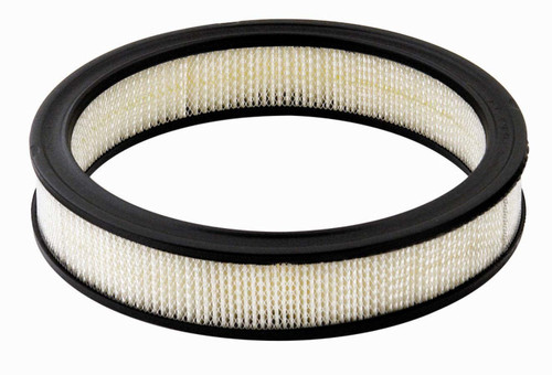 Air Filter Element - Round - 10 in Diameter - 2 in Tall - Wire Mesh Included - Paper - White - Universal - Each