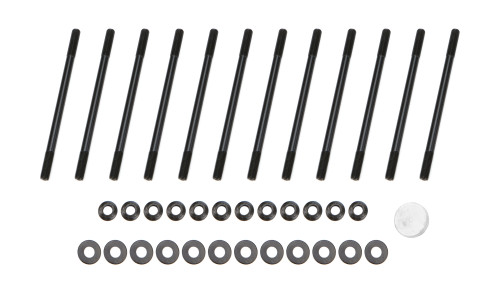 Cylinder Head Stud Kit - Patriot Series - 12 Point Nuts - Steel - Black Oxide - Subaru 4-Cylinder - Kit
