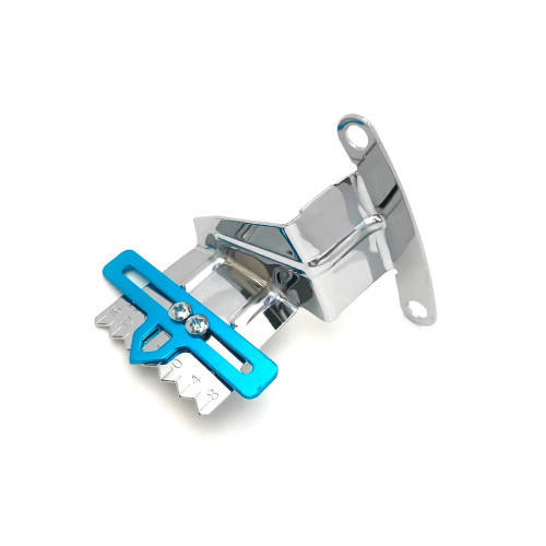 Timing Tab - Adjustable - Degreed - Steel - Chrome - 7 to 8 in OD Balancer - Small Block Chevy - Each