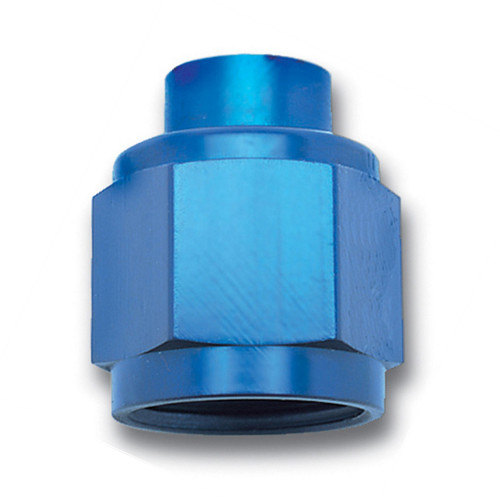 Fitting - Cap - 4 AN - Aluminum - Blue Anodized - Each