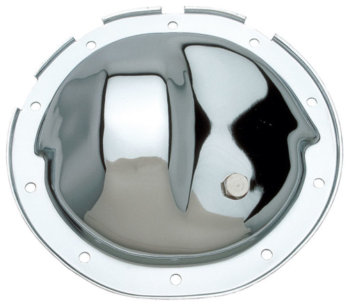 Differential Cover - Steel - Chrome - 8.5 in - GM 10-Bolt - Each