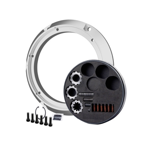 Clutch Kit Components - Flywheel Mount / Hub Splines / Spacers / Hardware - Steel - Uniclutch 10 in Clutches - Kit