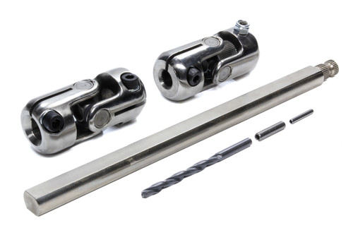 Steering Shaft - 3/4 in Double D - Hardware / Joints - Steel - Natural - GM F-Body / X-Body 1967-74 - Kit