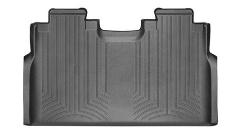 Floor Liner - 2nd Row - Plastic - Black / Textured - Crew Cab - Ford Fullsize Truck 2015 - Each