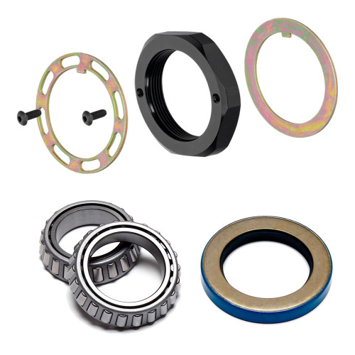 Bearing / Seal Kit - Inner and Outer Bearings - Seal - Locknut - Wide 5 Hub - Kit
