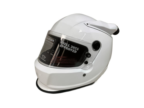 Helmet - Series 50 - Mid-Air - Snell SA2025 - Head and Neck Support Ready - White - X-Large - Each