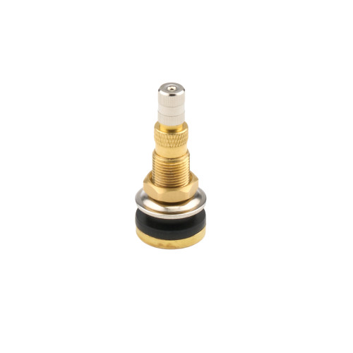Valve Stem - Fast-Flow - Bolt On - 5/8 in Rim Hole - Brass - Natural - Each