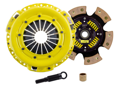 Clutch Kit - Heavy Duty Race - Single Disc - 9.8 in Diameter - 1 in x 24 Spline - Sprung Hub - Ceramic - Nissan Z 2007-20 - Kit