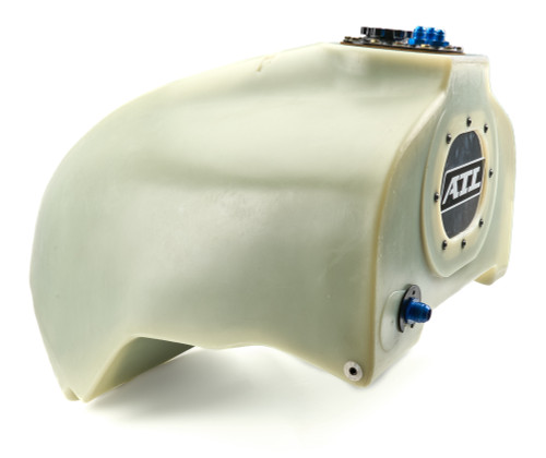 Fuel Cell with Tail Tank - Factory Kahne - 33 gal - 12 AN Fuel Pickup - Top Outlet - Surge Tank - Kit