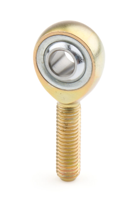 Rod End - MM Series - Spherical - 8 mm Bore - 8 mm x 1.25 Right Hand Male Thread - Steel Ball - Steel - Zinc Oxide - Each
