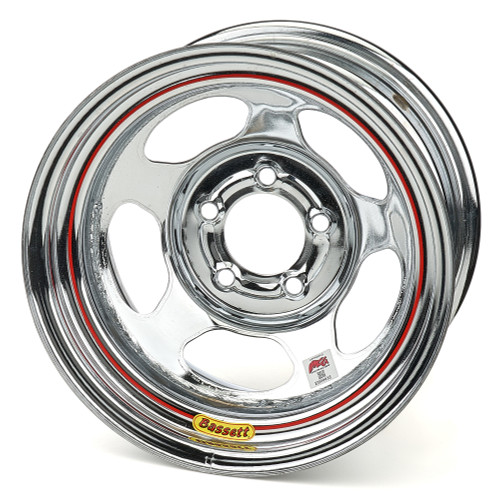 15X8 IMCA 5X4.75 3IN B/S Inertia Chrome