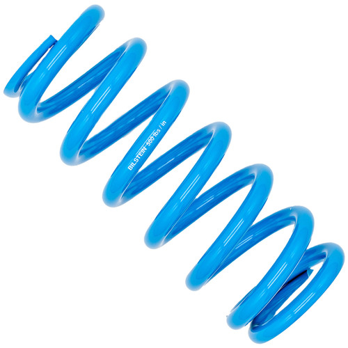 Coil Spring - Coil-Over - 2.5 in ID - 10 in Length - 500 lb/in Spring Rate - Steel - Blue Powder Coat - Each