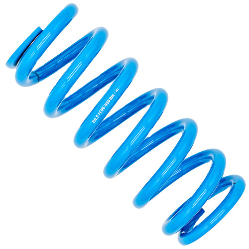 Coil Spring - Coil-Over - 2.5 in ID - 10 in Length - 550 lb/in Spring Rate - Steel - Blue Powder Coat - Each