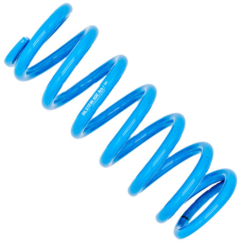 Coil Spring - Coil-Over - 2.5 in ID - 10 in Length - 400 lb/in Spring Rate - Steel - Blue Powder Coat - Each